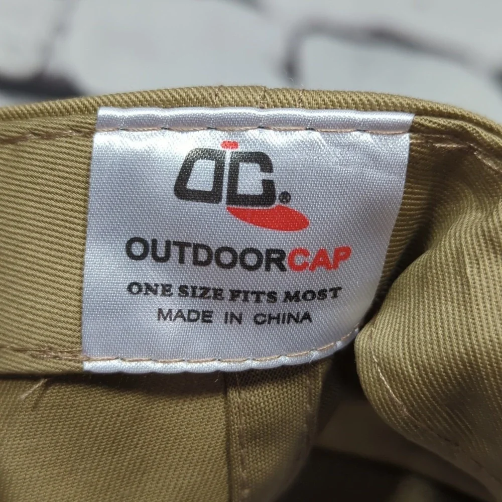 Ford Beige With Bright Logo Snapback Hat Adjustable Ball Cap